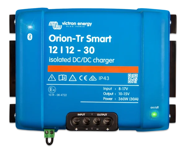 Victron Orion-Tr Smart 12/12-30 isolated DC-DC Charger