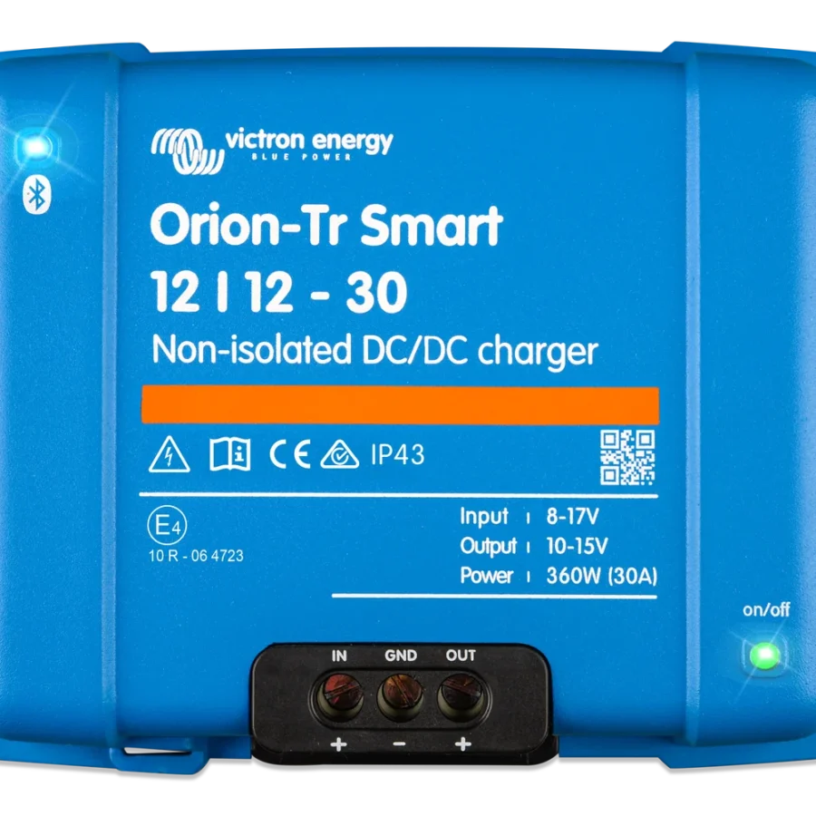 Victron Orion-Tr Smart 12/12-30A Non-isolated DC-DC Charger