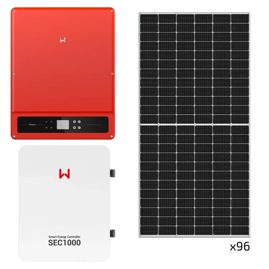 50kw Goodwe Grid Tie Solar Bundle