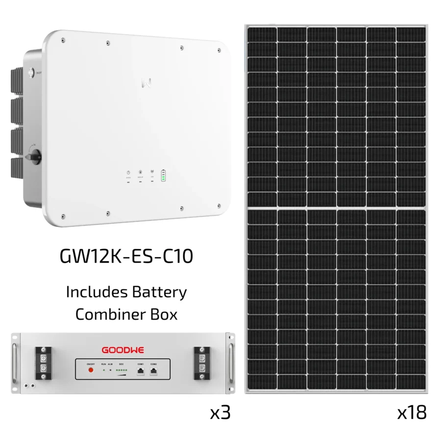 12Kw GoodWe Solar Bundle