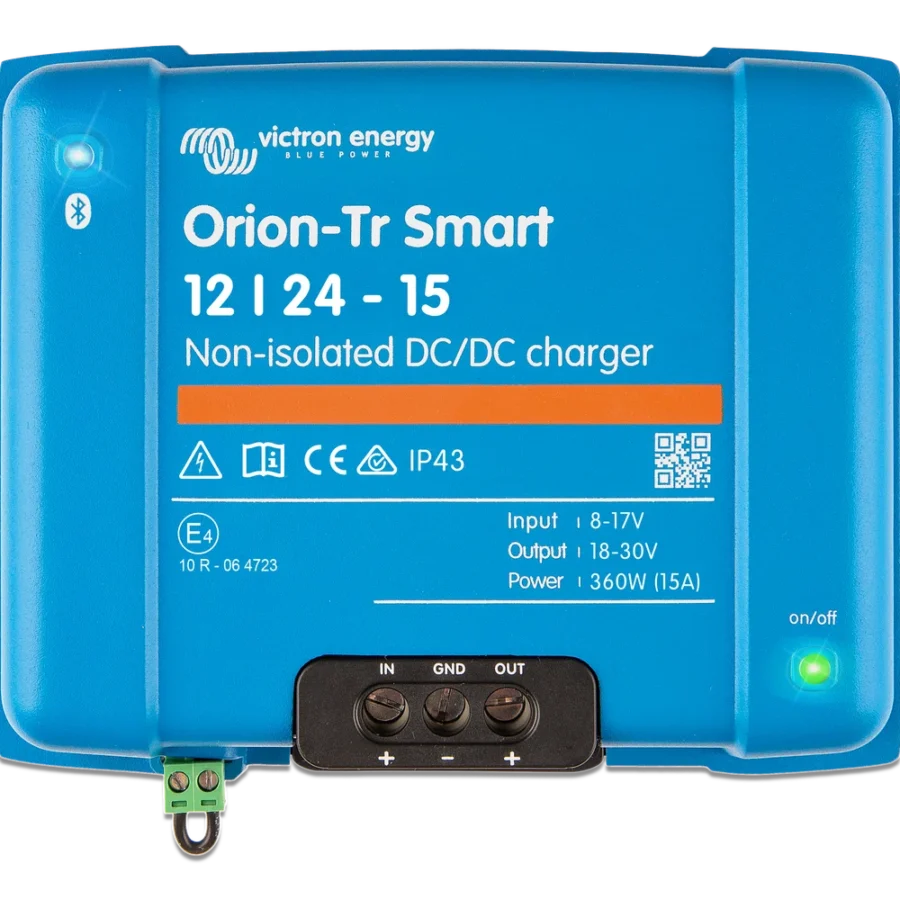Victron Orion-Tr Smart 12/24-15A Non-isolated DC-DC Charger