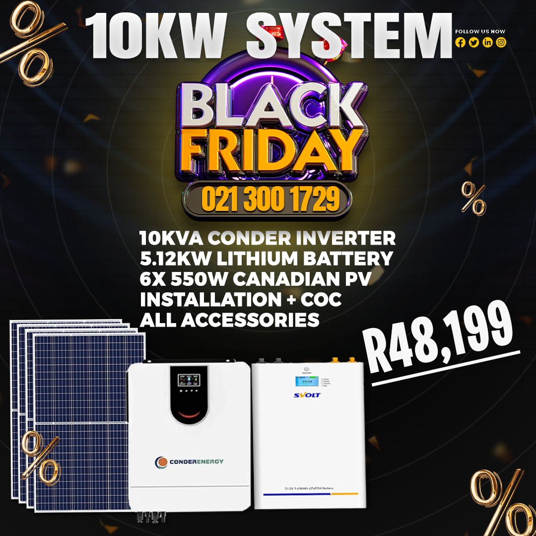 10kW System Black Friday Sale (1 battery)