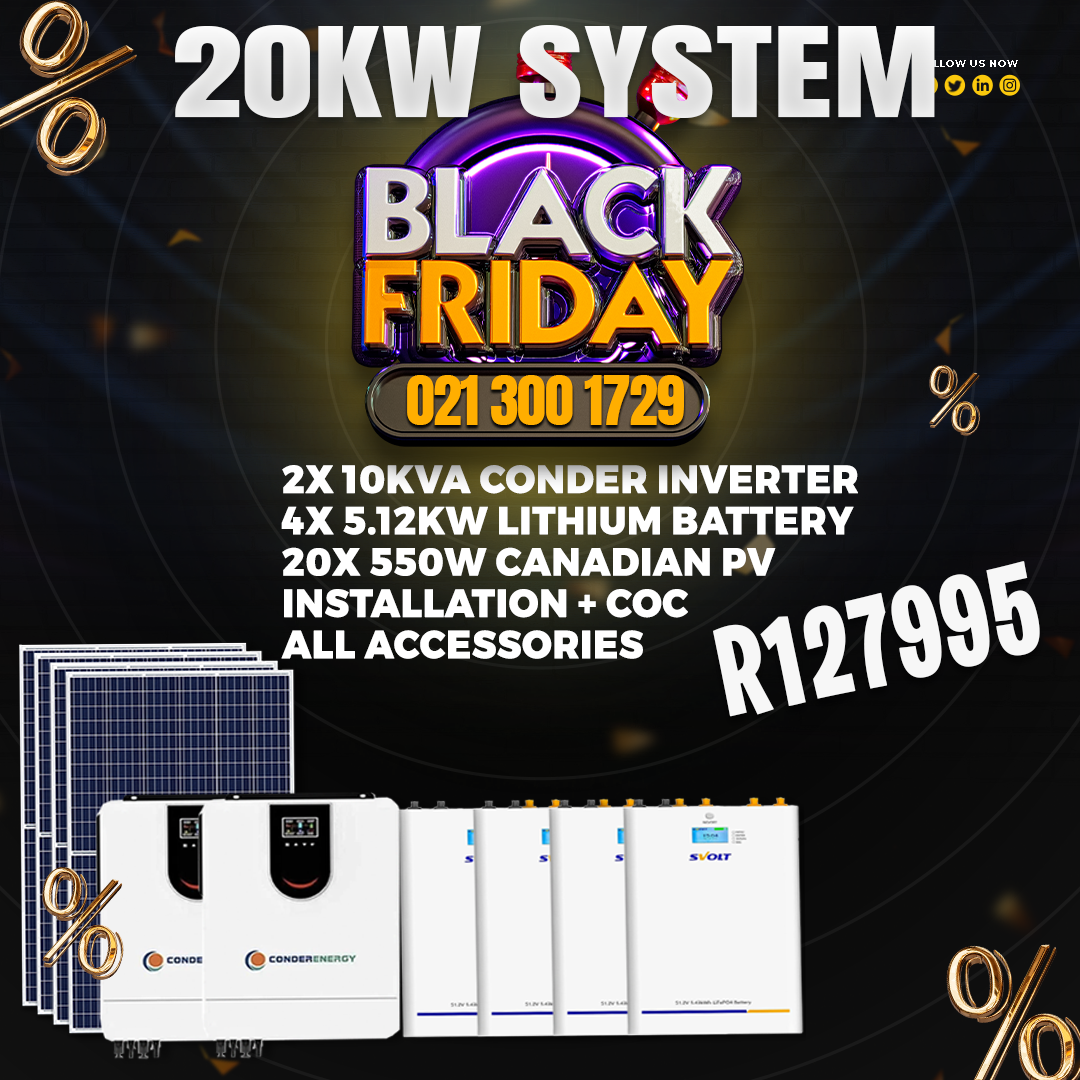 20kW System Black Friday Sale