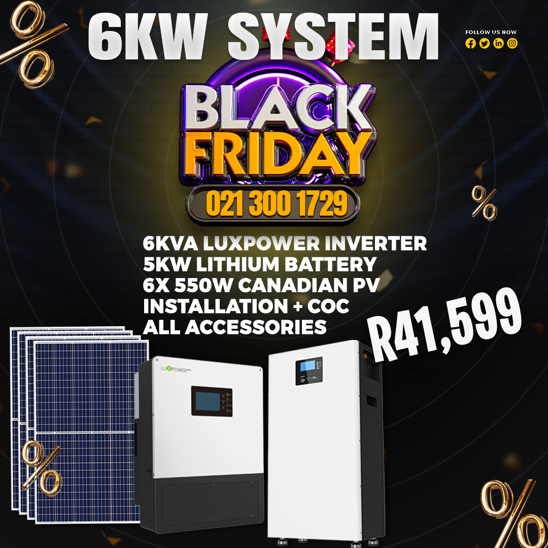 6kW System Black Friday Sale