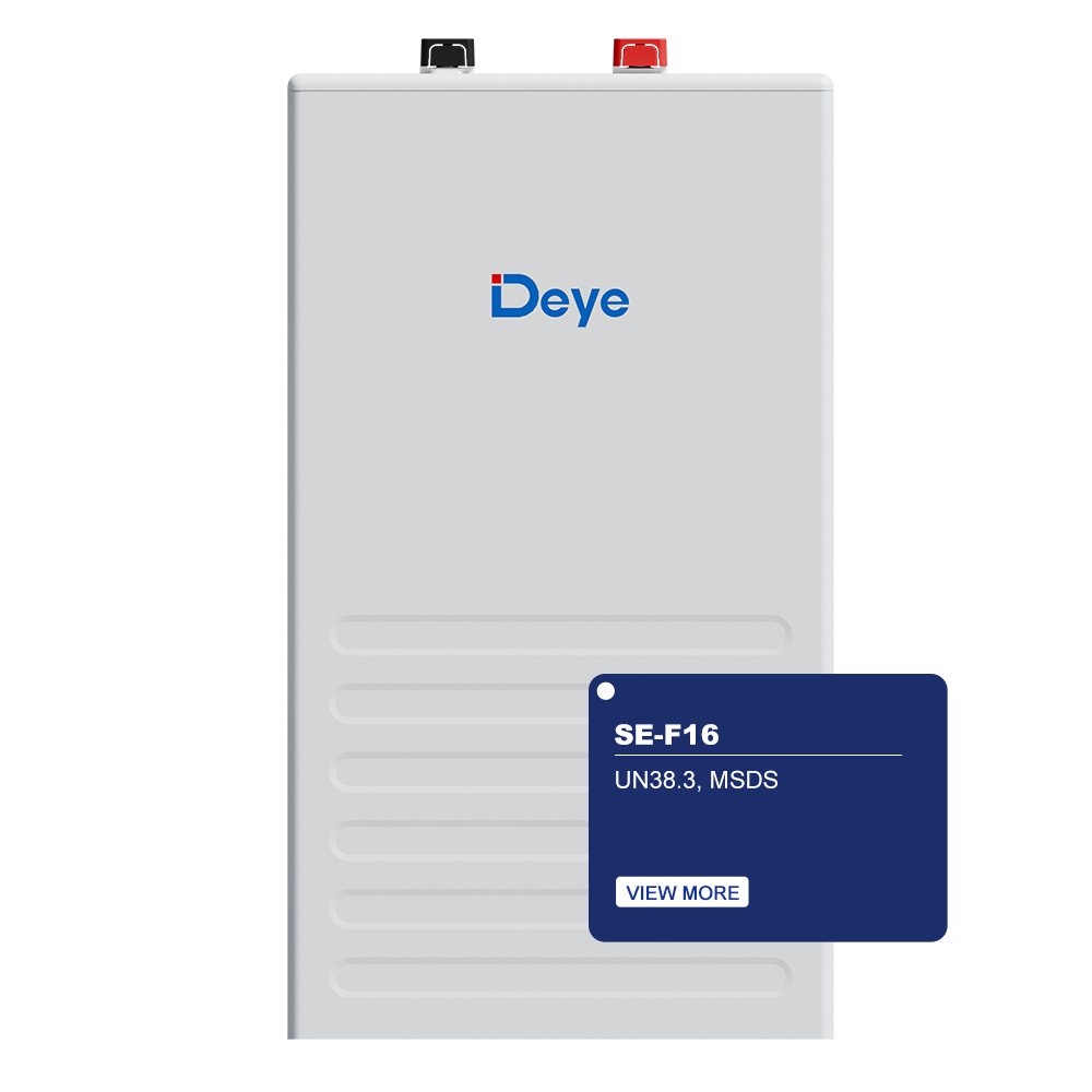 Deye SE-F16 16kWh Lithium Battery Wall Mount